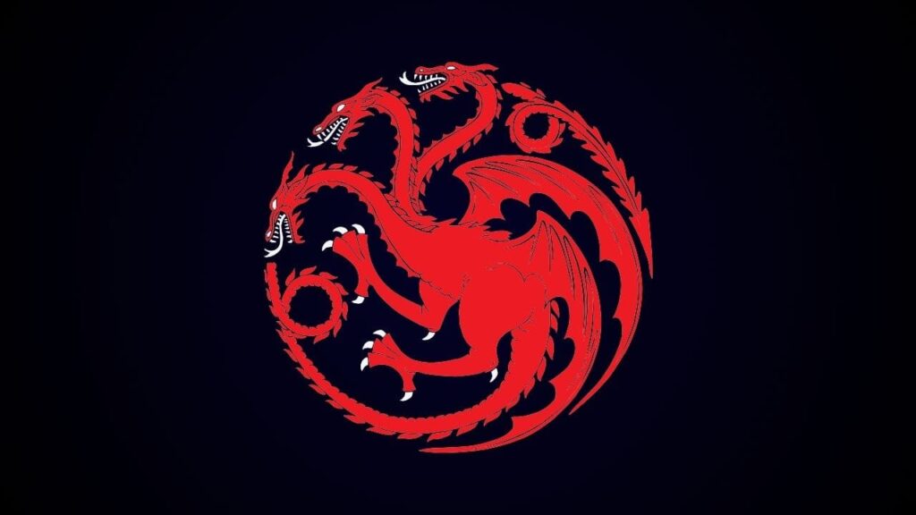 Casa Targaryen game of thrones logo