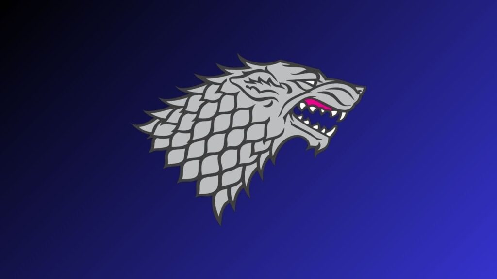 House Stark Logo Casa Stark de Winterfell