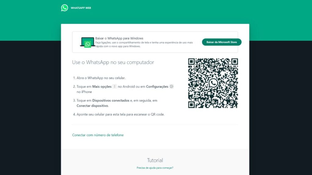 Como usar o WhatsApp no PC