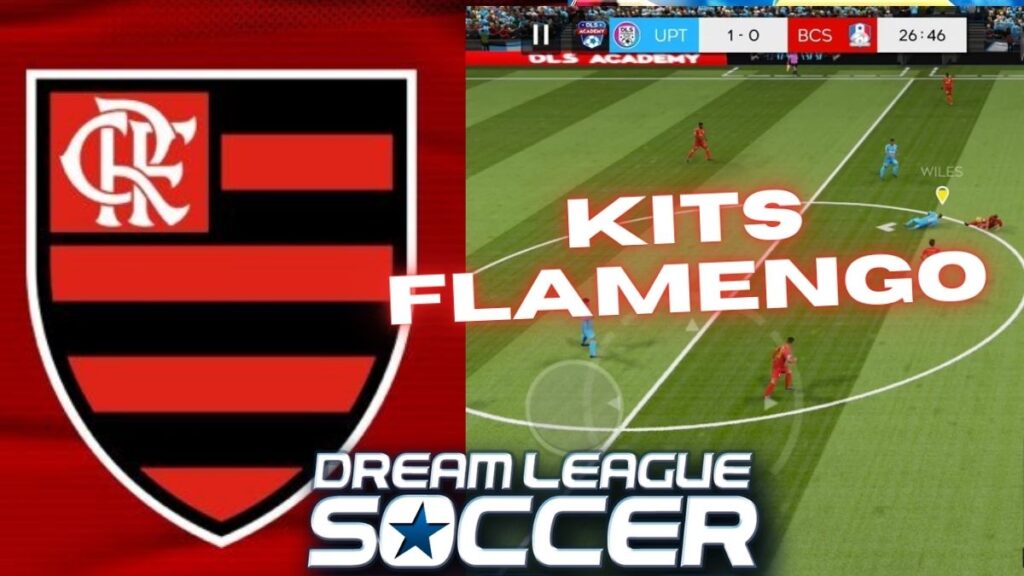 Kits do Flamengo DSL - (Dream League Soccer - Uniformes e Logos)