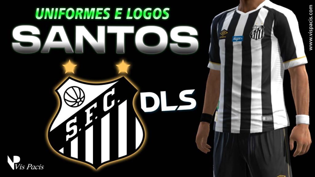 DLS-2024-Kits-do-Santos-Dream-League-Soccer-Uniforme-Santos