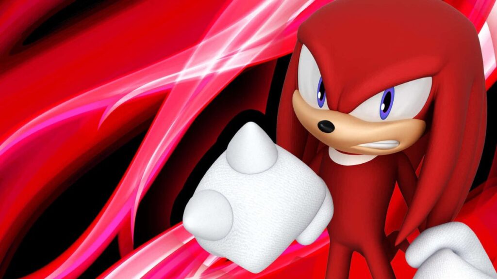 Sonic vermelho Knuckles The Echidna
