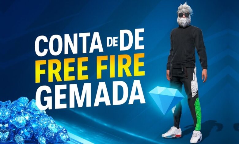 Conta de Free Fire Gemada Grátis Lista Exclusiva e Atualizada