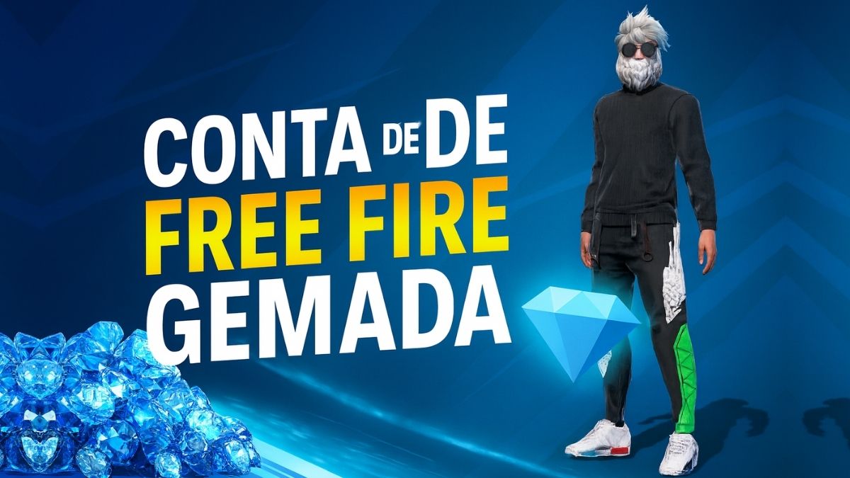 Conta de Free Fire Gemada Grátis Lista Exclusiva e Atualizada
